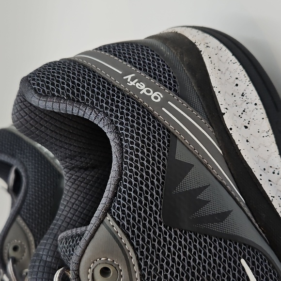 Gdefy Men's Black Gray Athletic Shoes Comfort Fit 12 Gravity Defyer - Picture 4 of 13